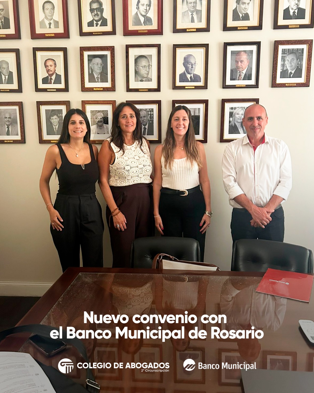 El Colegio de Abogados de la 2ª Circunscripción firmó un nuevo convenio con el Banco Municipal de Rosario